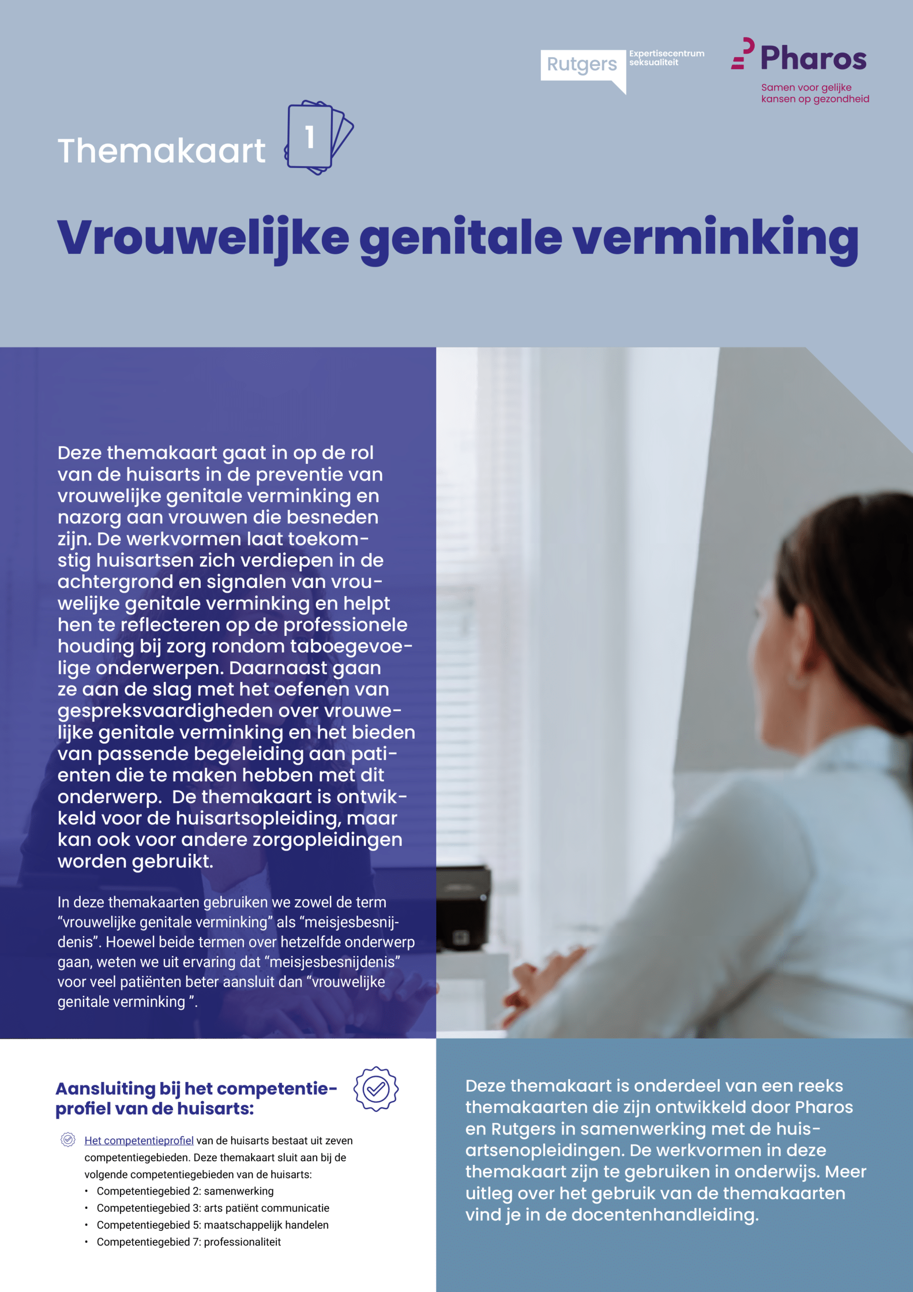 Themapakket taboegevoelige onderwerpen in de huisartsenzorg
