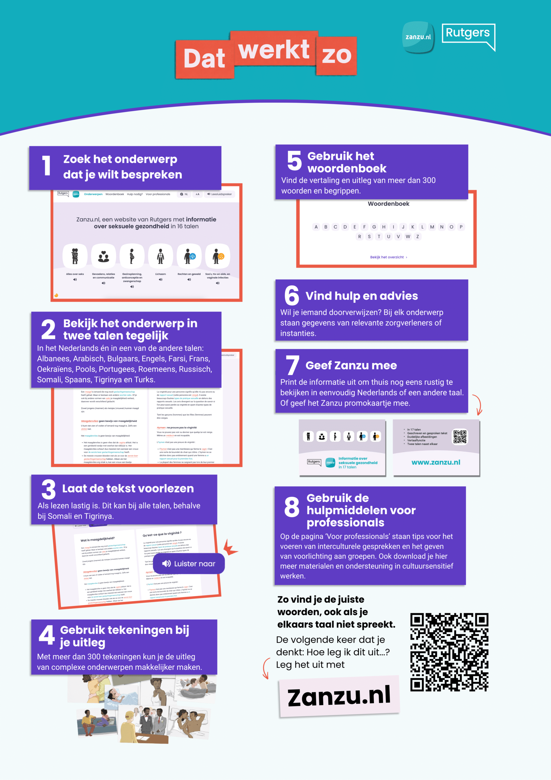 Flyer Zanzu.nl - Afbeelding 2